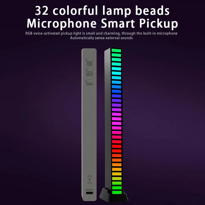 Audio Rhythm Recognition Light RGB LED