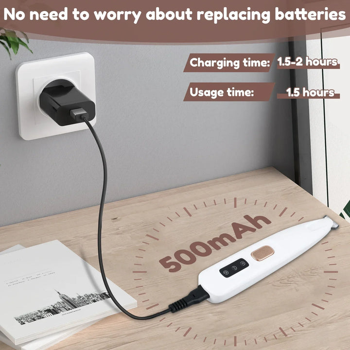 Dog & Cats Paw Trimmer with LED Light