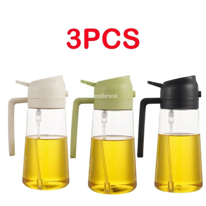 2-in-1 Olive Oil Spray Bottle