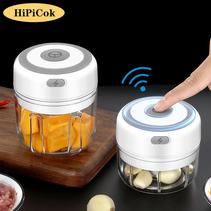 Electric Meat & Garlic Grinder