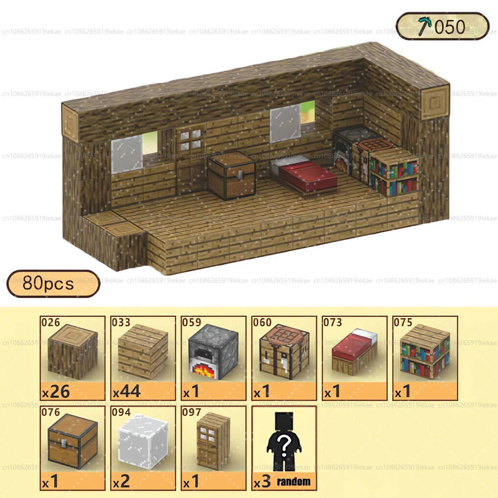 Magnetic Building Minecraft Set