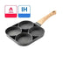 2/4-Hole Non-Stick Frying Pan