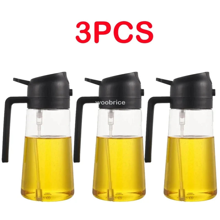 2-in-1 Olive Oil Spray Bottle