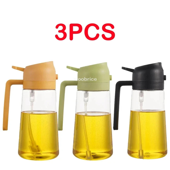 2-in-1 Olive Oil Spray Bottle