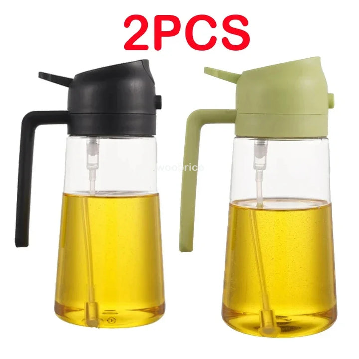 2-in-1 Olive Oil Spray Bottle