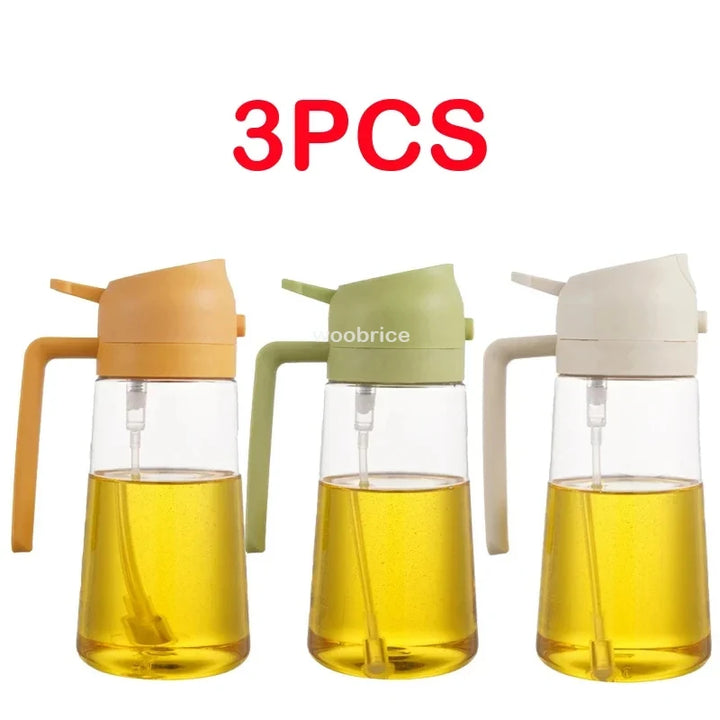 2-in-1 Olive Oil Spray Bottle