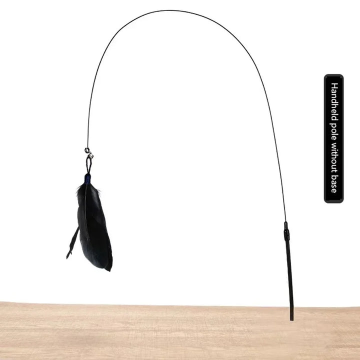 Interactive Feather Cat Toy
