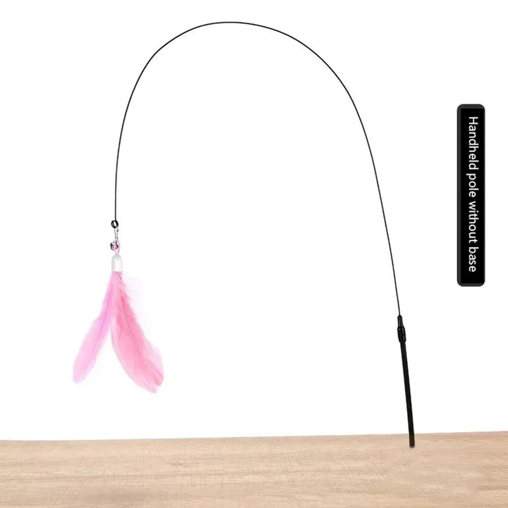 Interactive Feather Cat Toy