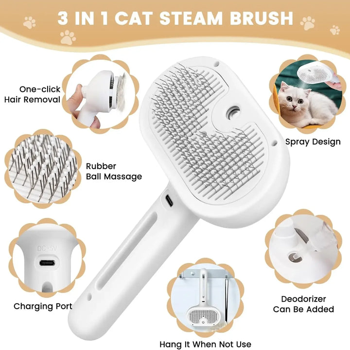 Pet Spray Grooming Comb