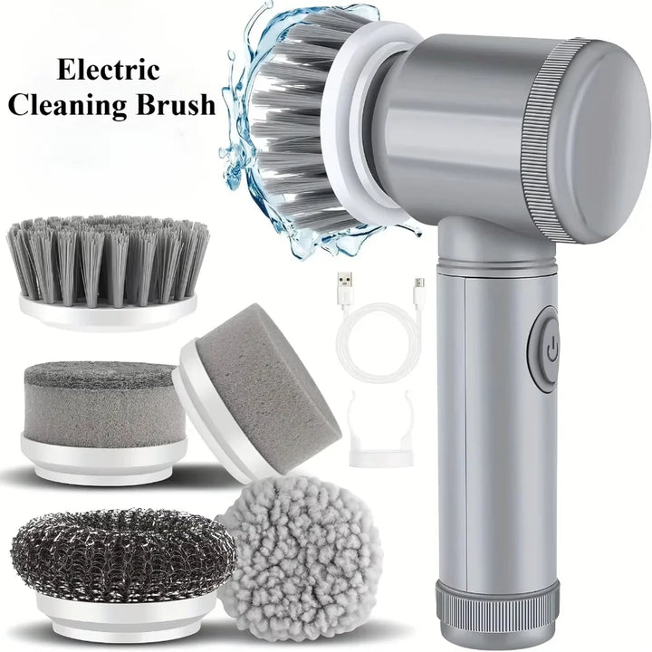 5-in-1 Electric Spin Scrubber