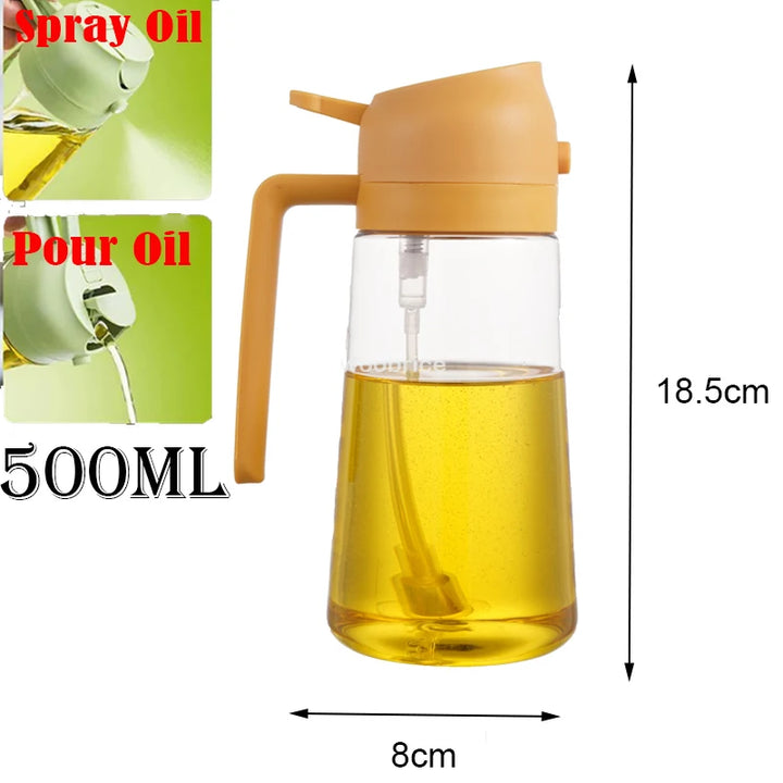 2-in-1 Olive Oil Spray Bottle