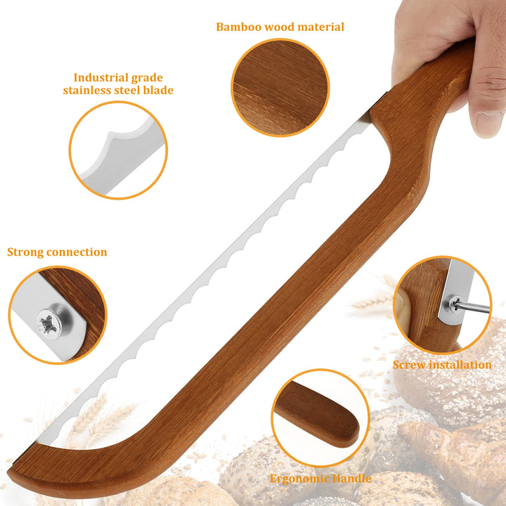 Serrated Bread & Bagel Cutter