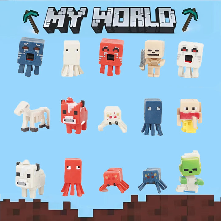 Magnetic Building Minecraft Set