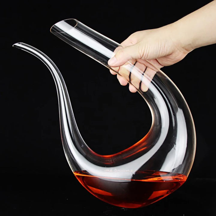 1500ml Crystal U-Shaped Wine Decanter