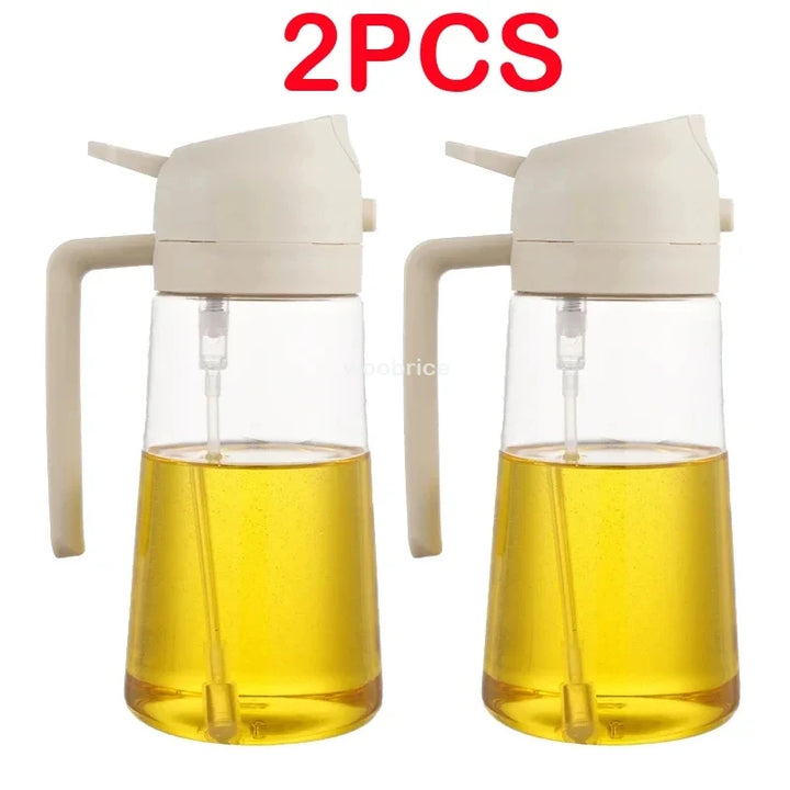 2-in-1 Olive Oil Spray Bottle