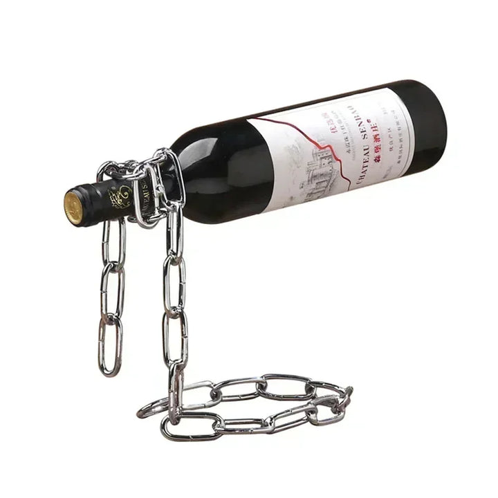 Magical Suspension Iron Chain Wine Rack