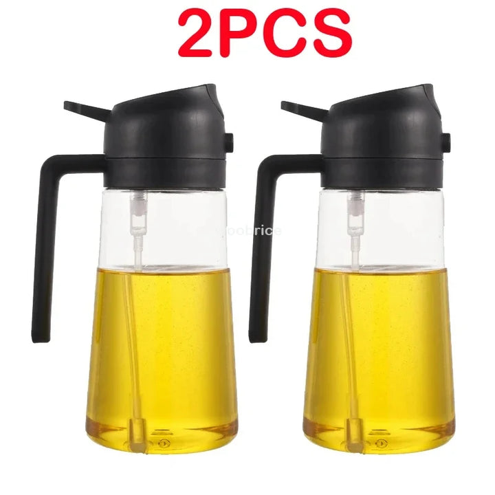 2-in-1 Olive Oil Spray Bottle