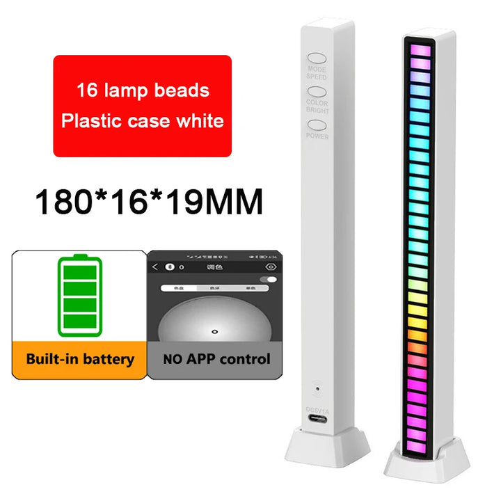 Audio Rhythm Recognition Light RGB LED