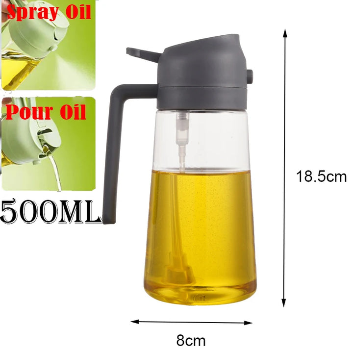 2-in-1 Olive Oil Spray Bottle