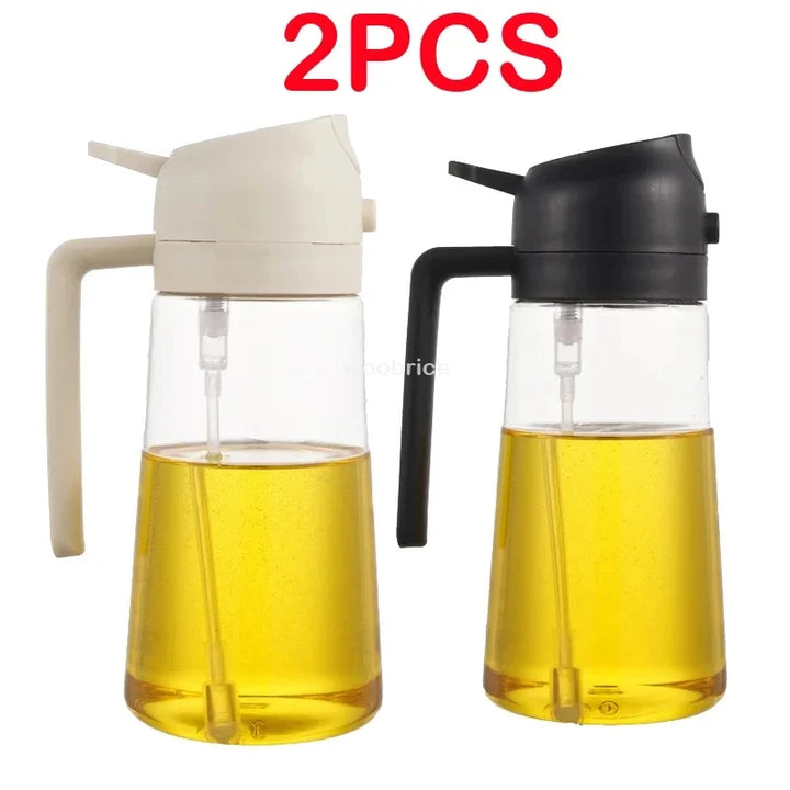 2-in-1 Olive Oil Spray Bottle