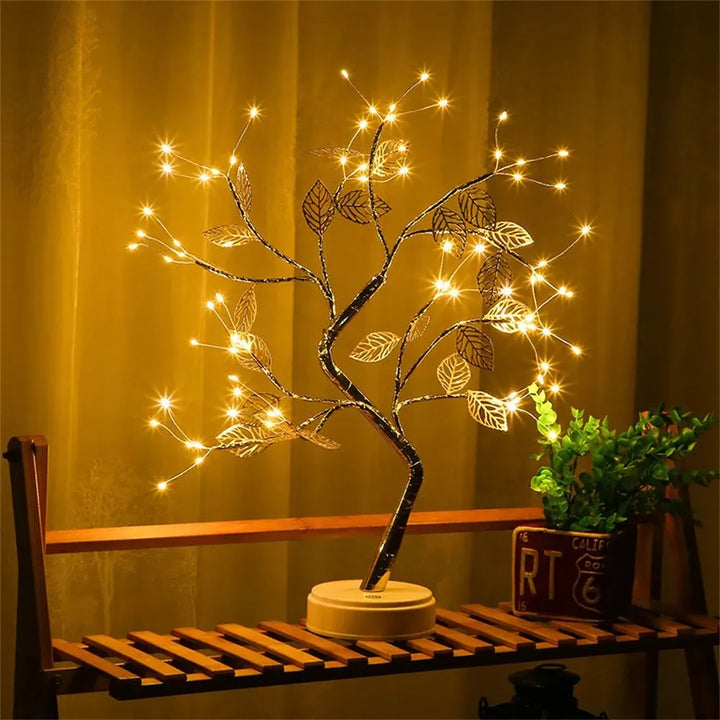 LED Leaf Table Lamp