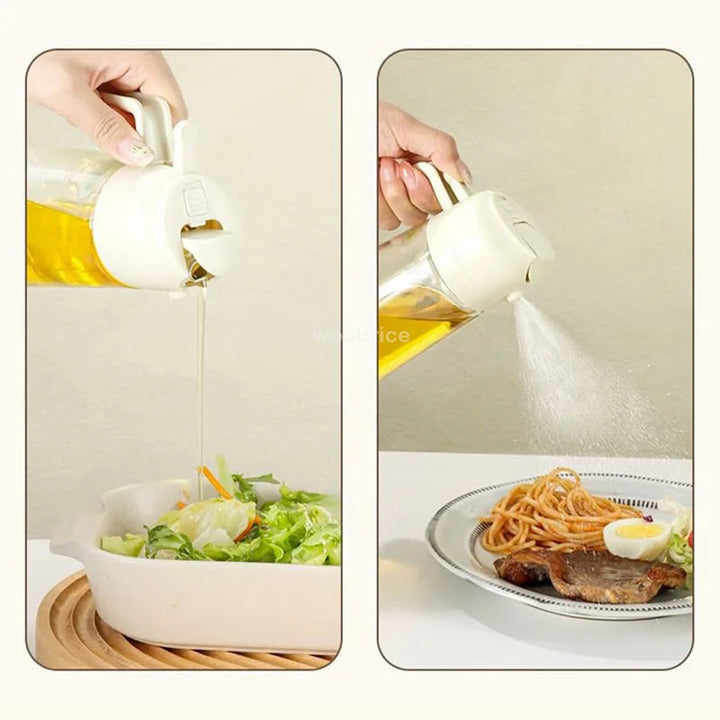 2-in-1 Olive Oil Spray Bottle